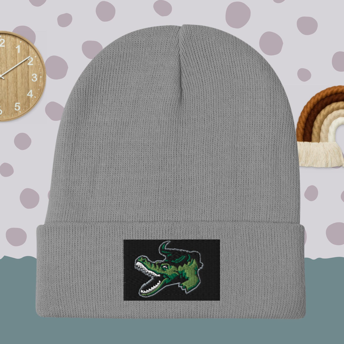 Embroidered Beanie