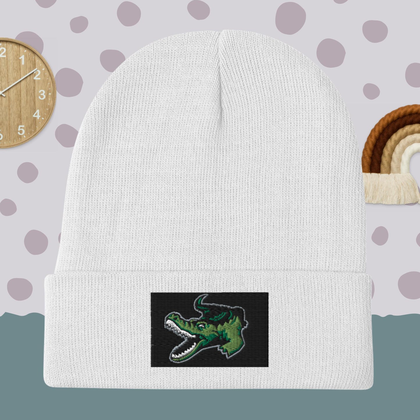 Embroidered Beanie