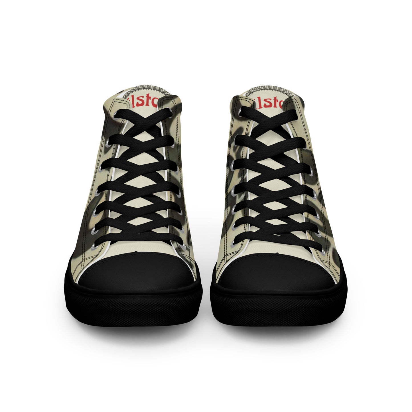 Men’s high top canvas shoes