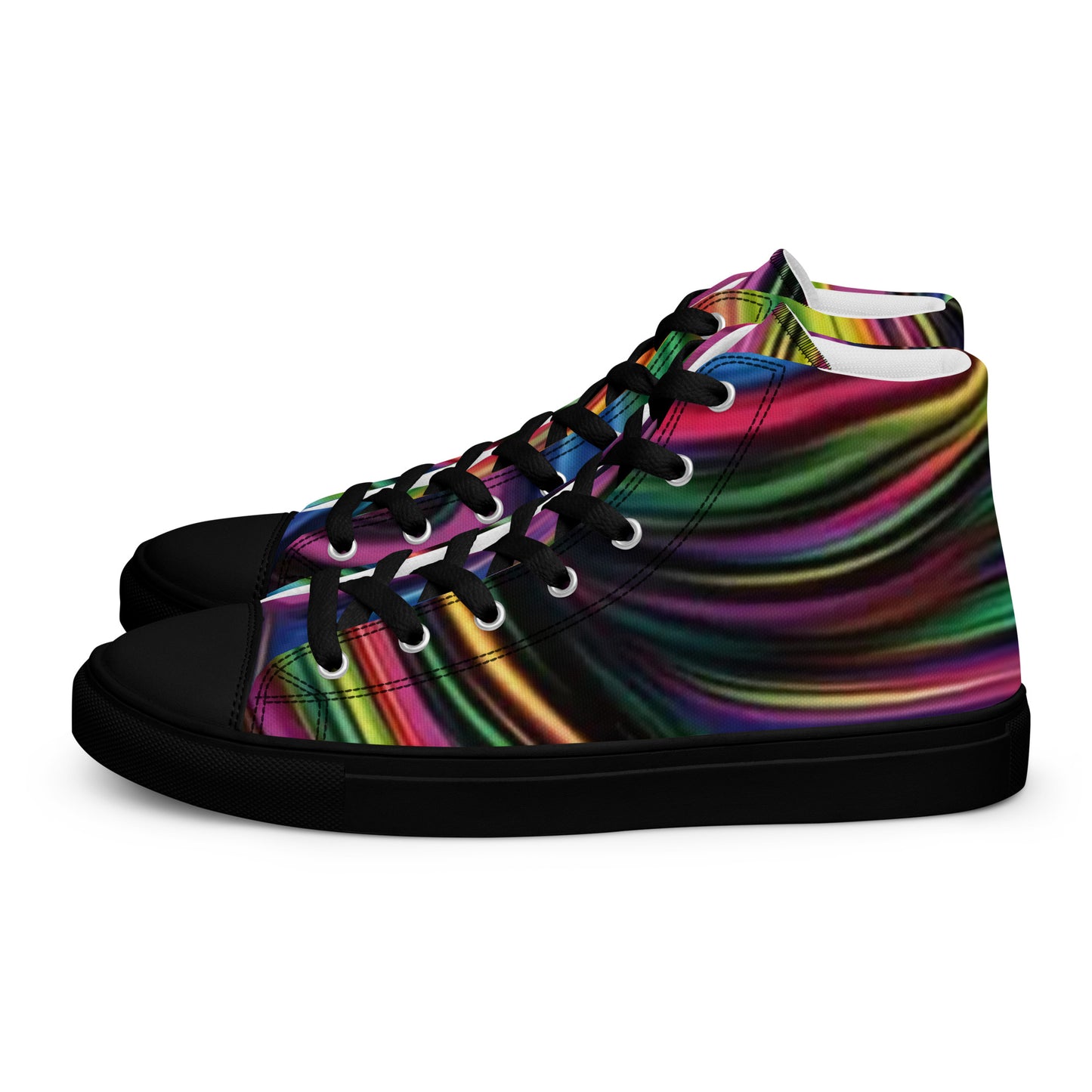 Men’s high top canvas shoes