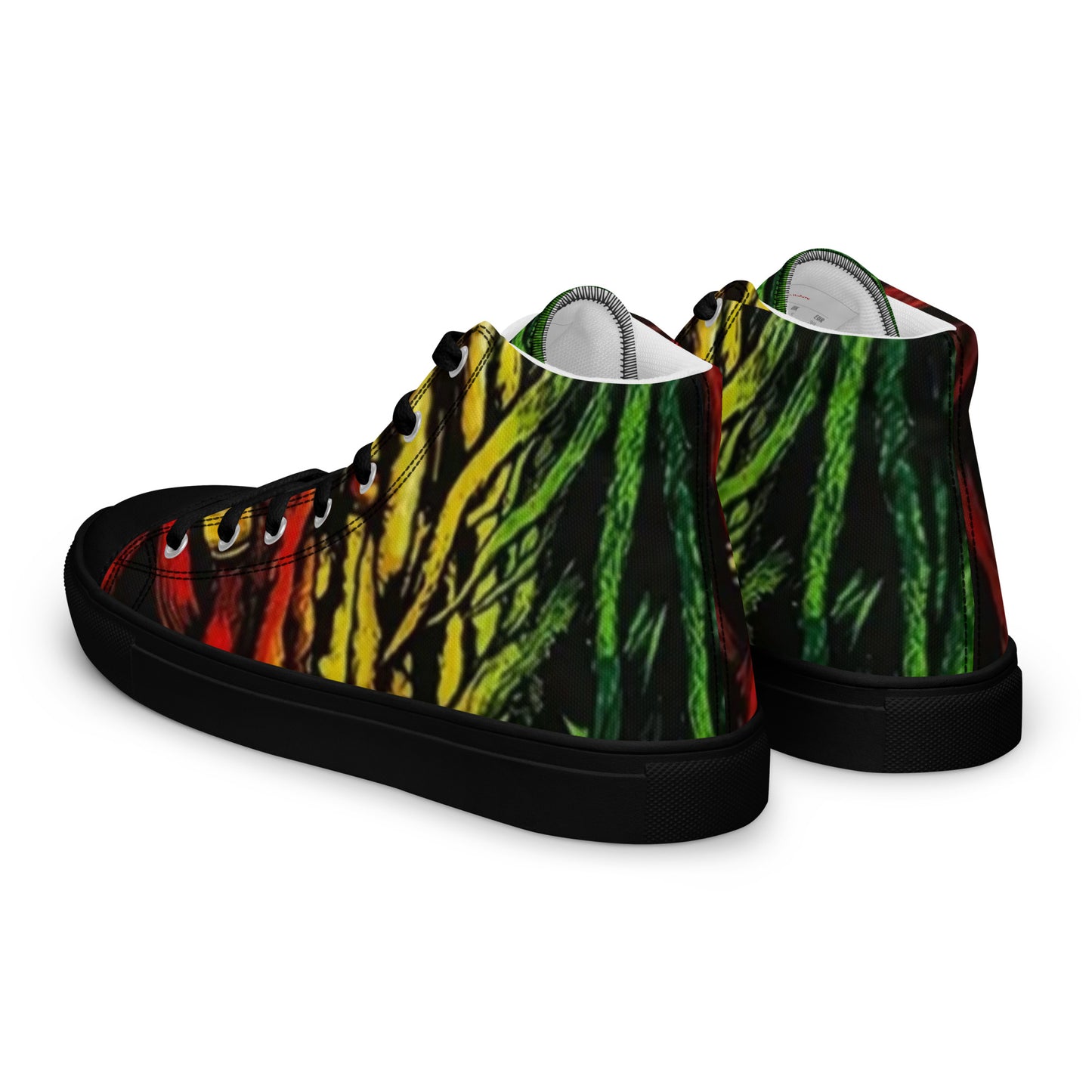 Men’s high top canvas shoes