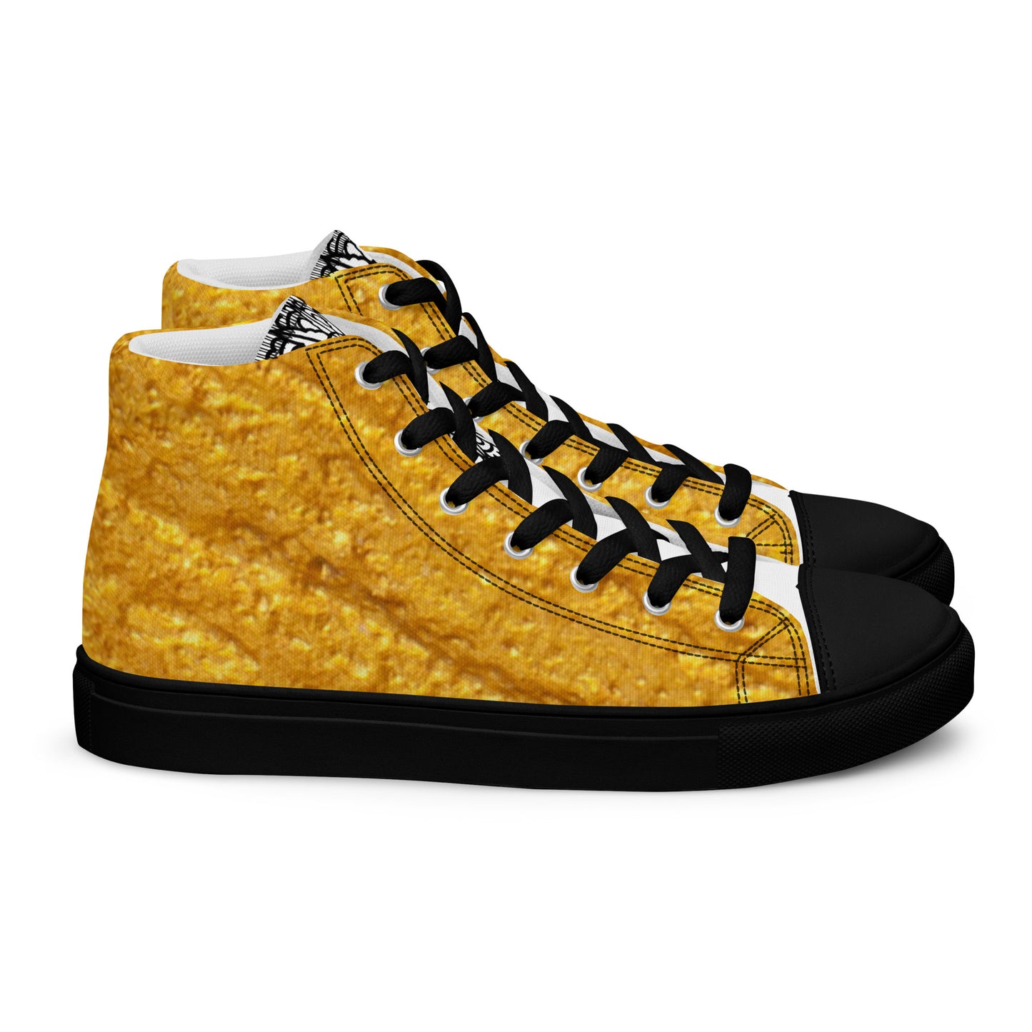 Men’s high top canvas shoes