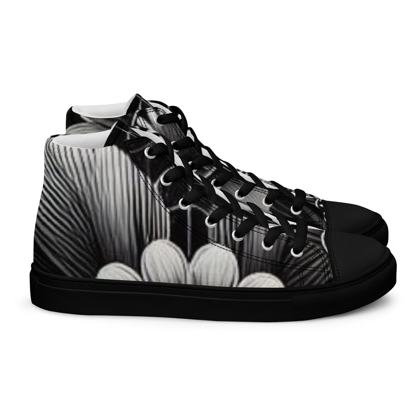 Men’s high top canvas shoes