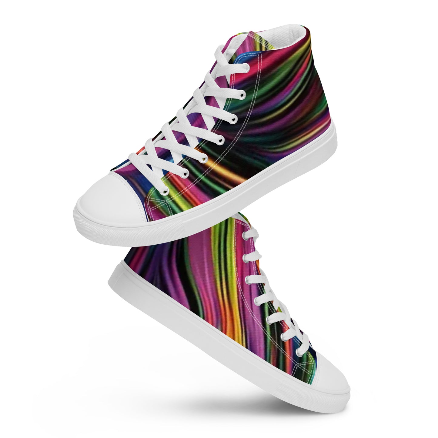 Men’s high top canvas shoes