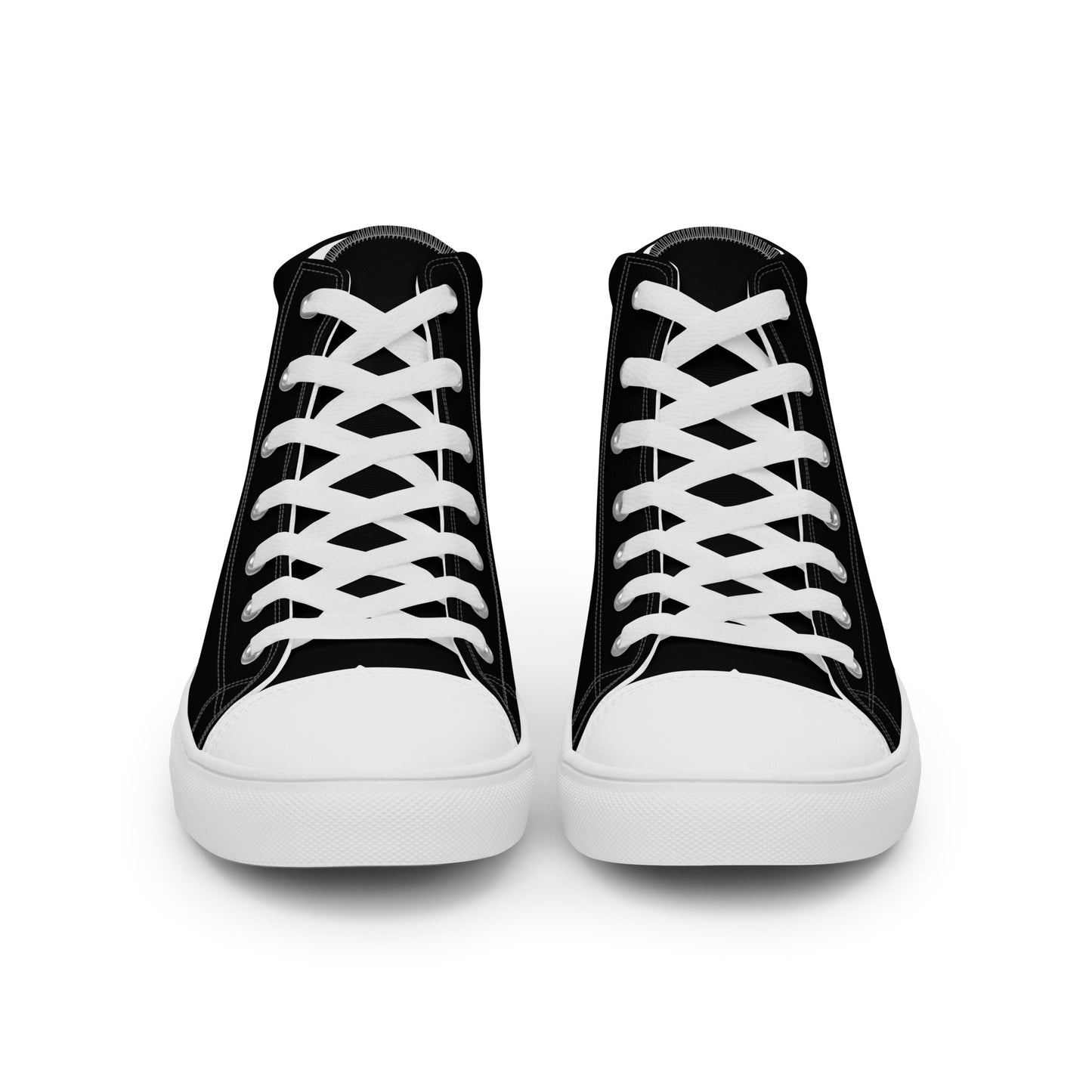 Men’s high top canvas shoes