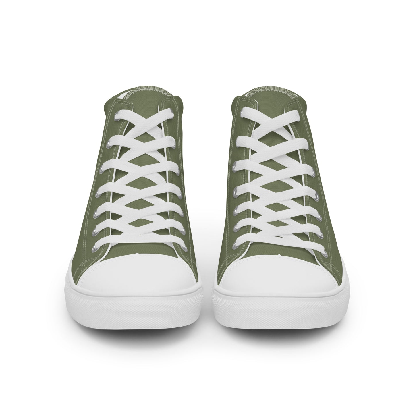 Men’s high top canvas shoes