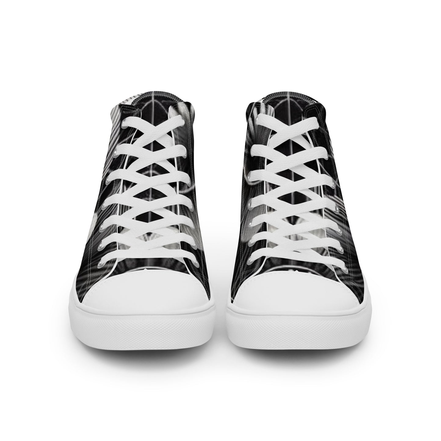 Men’s high top canvas shoes