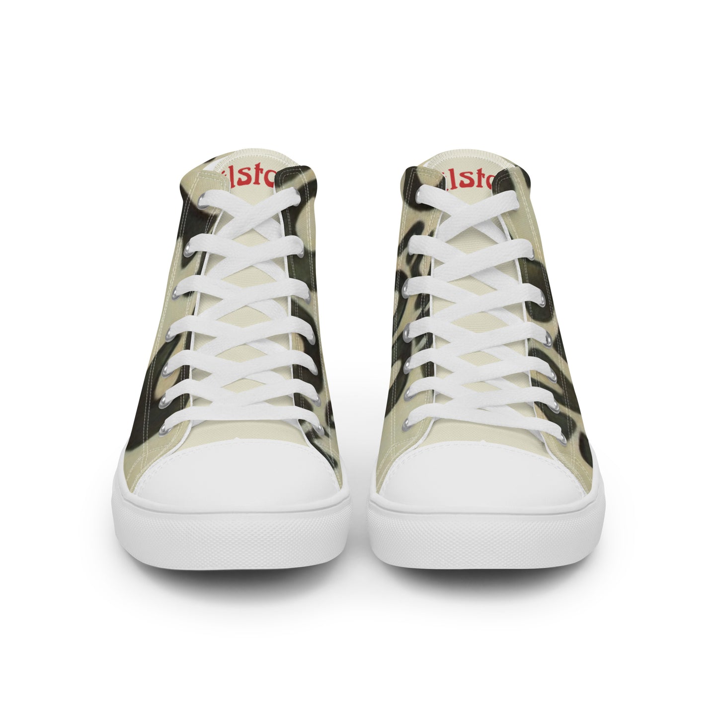 Men’s high top canvas shoes