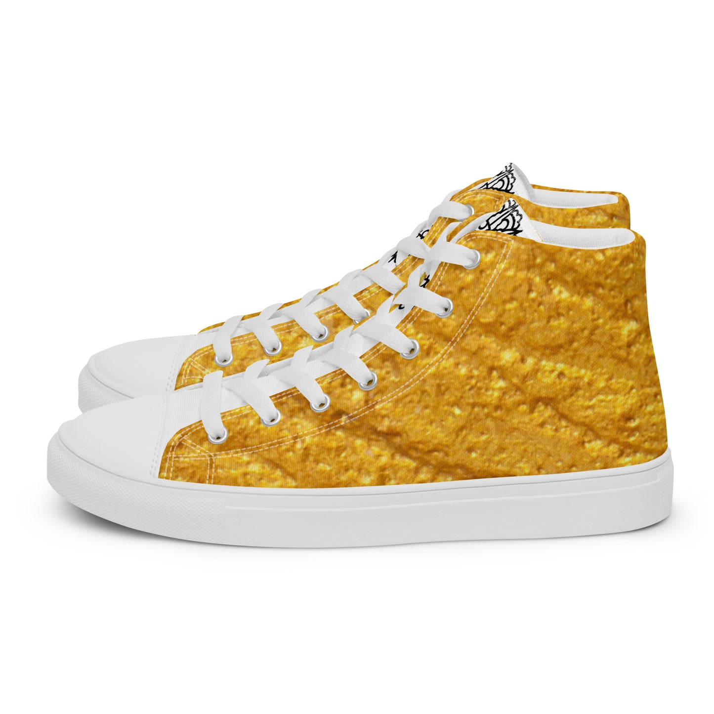 Men’s high top canvas shoes