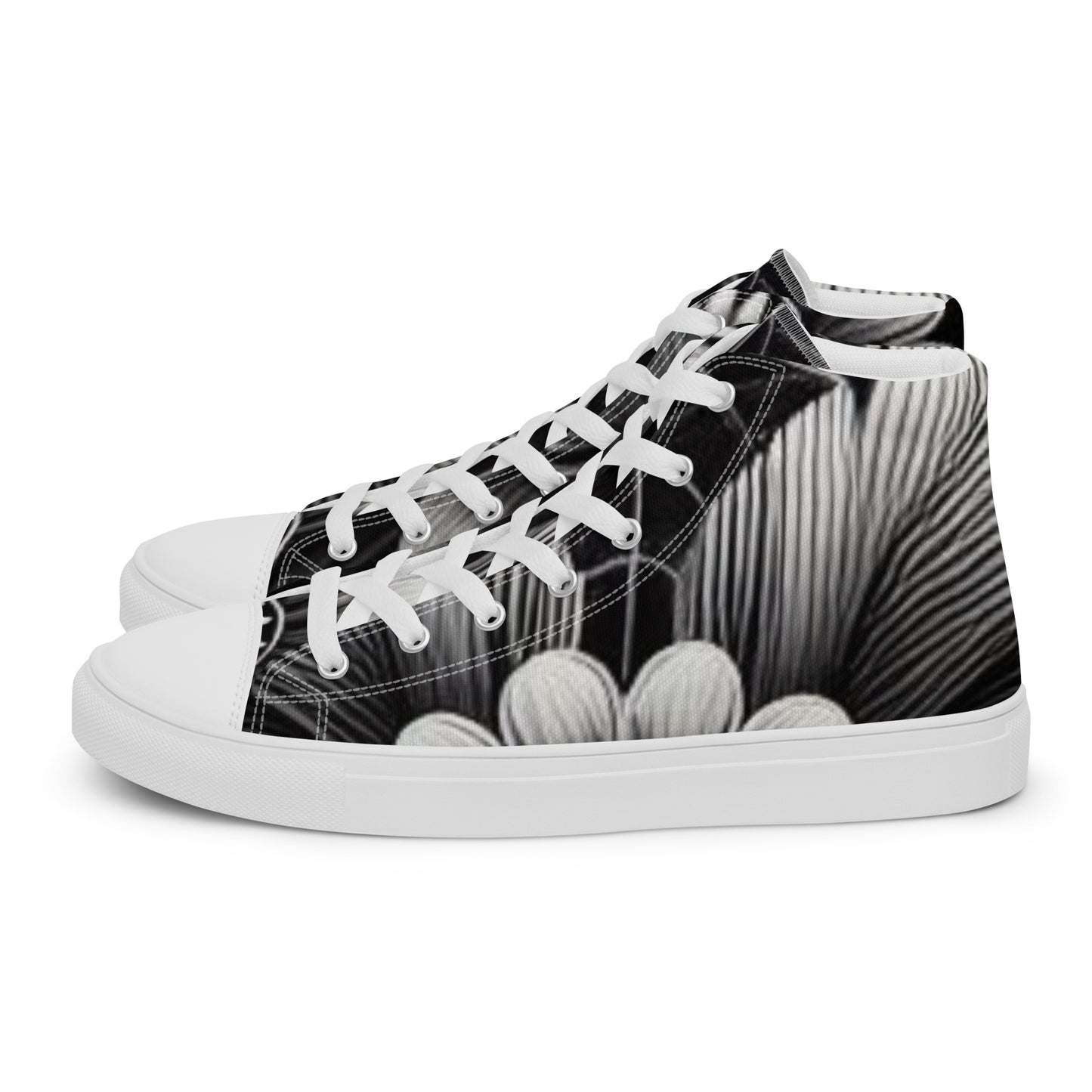 Men’s high top canvas shoes