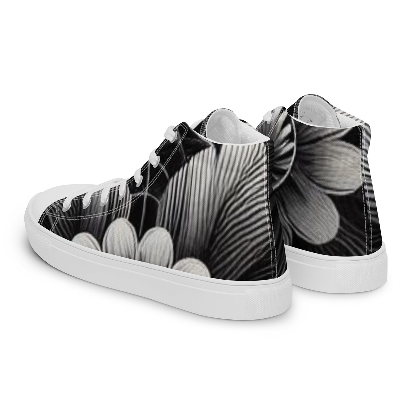 Men’s high top canvas shoes