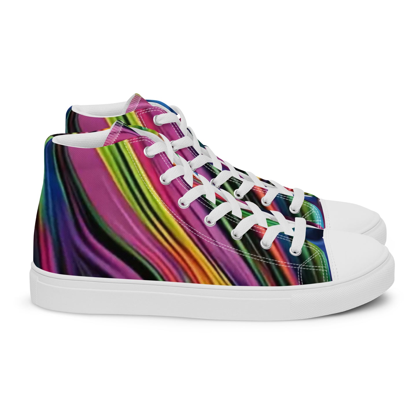 Men’s high top canvas shoes