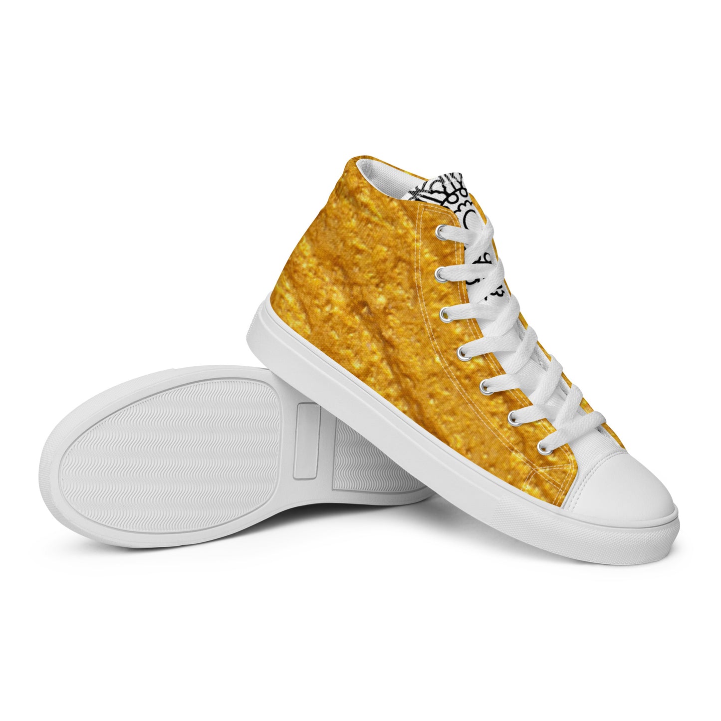 Men’s high top canvas shoes