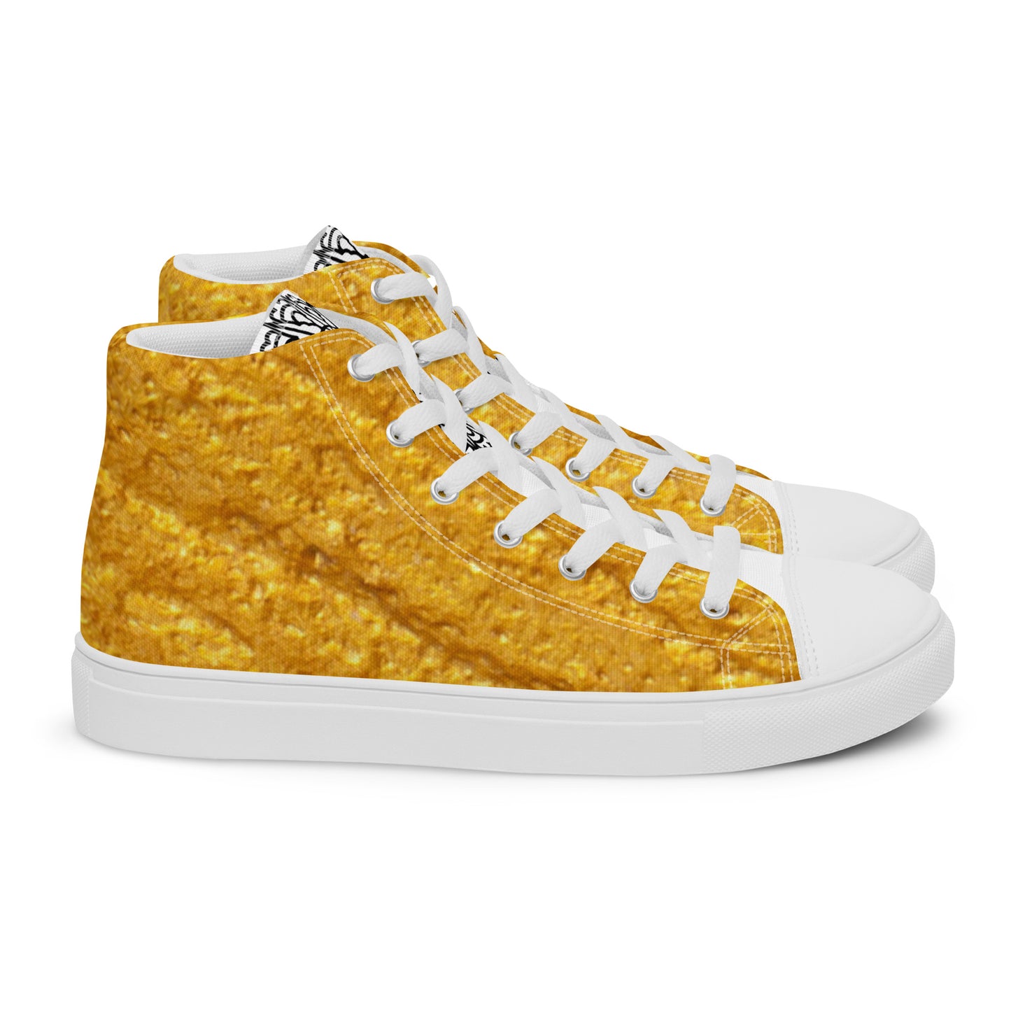 Men’s high top canvas shoes