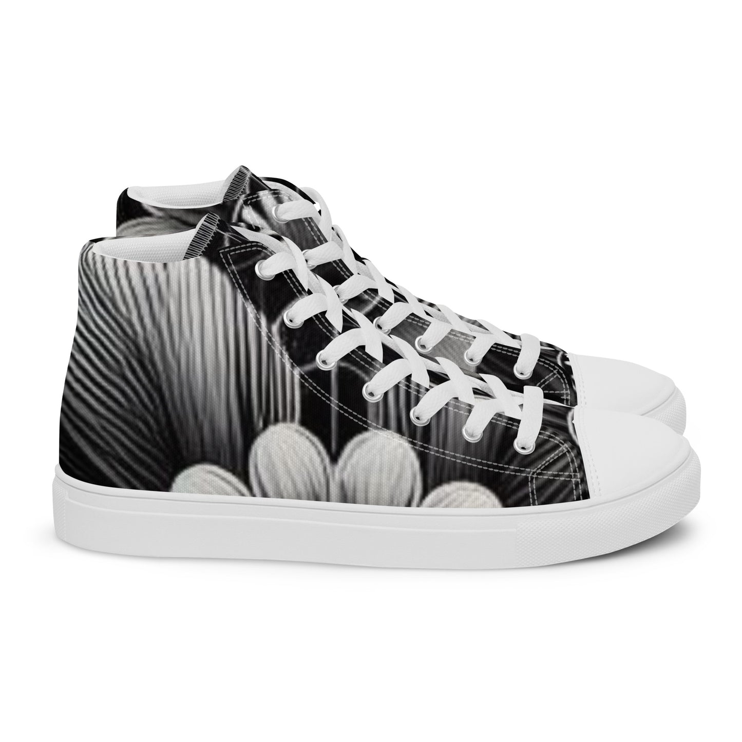 Men’s high top canvas shoes